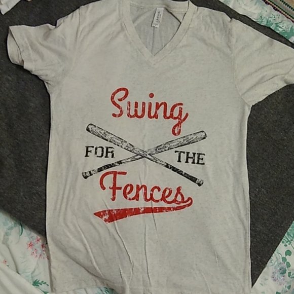 Tops - 5/$10 Swing for the Fence (Baseball Tee)